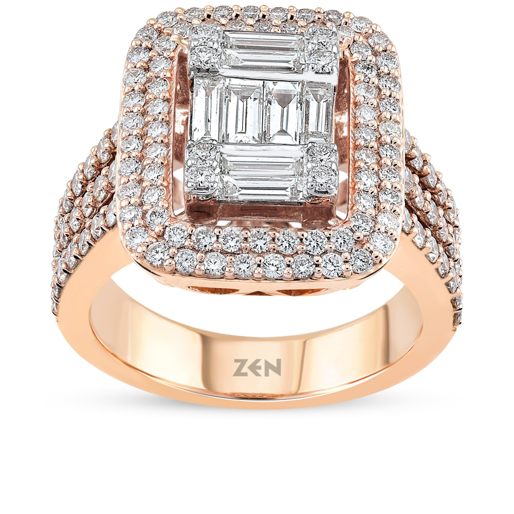 1,57ct Baguette Diamond Ring